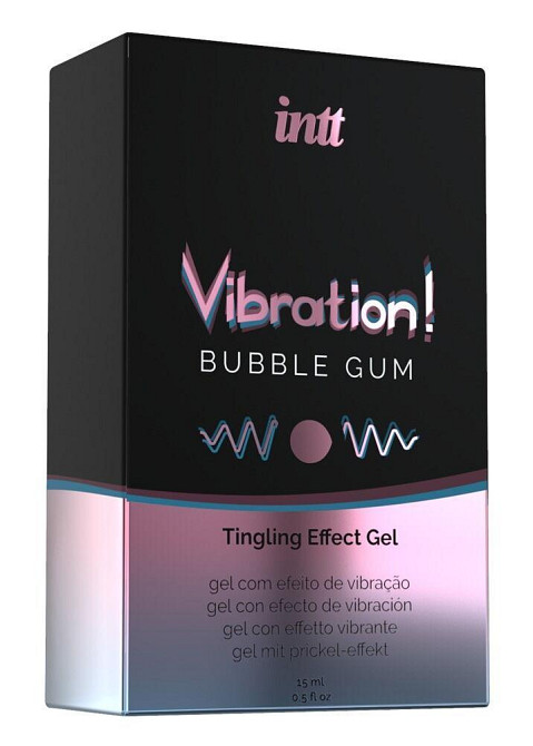 Рідкий вібратор INTT Vibration! Bubble Gum Sex Aura Київ - фото 1