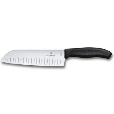 Кухонный нож Victorinox SwissClassic Santoku 17 см Black (6.8523.17B) Винница - изображение 2