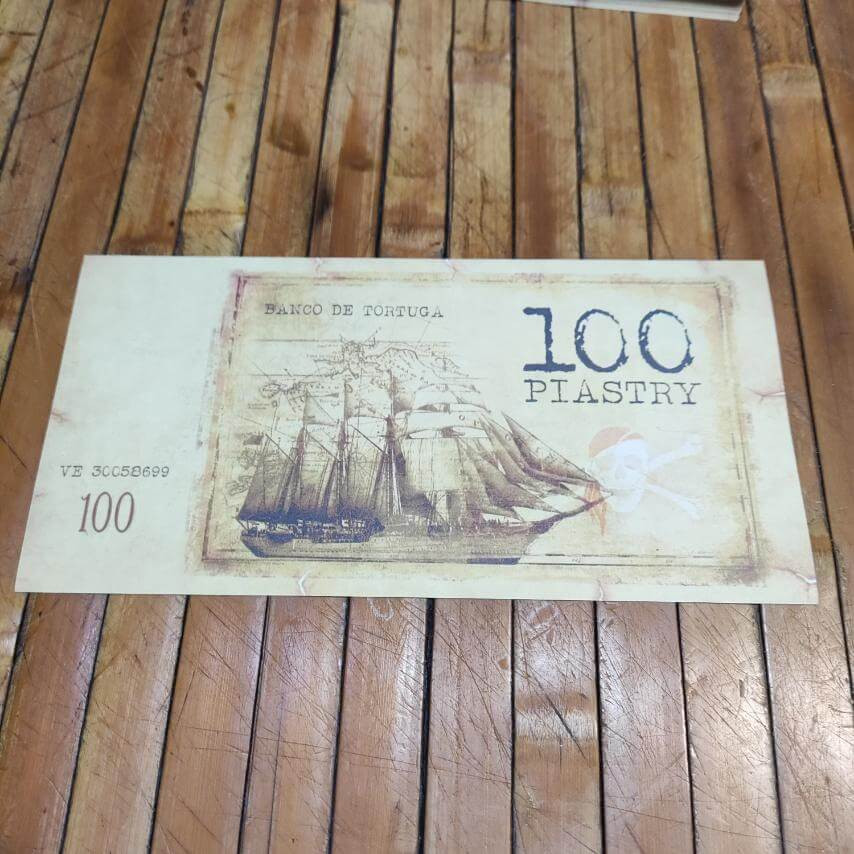 Сувенірні піратські гроші 100 піастрів Київ - фото 4