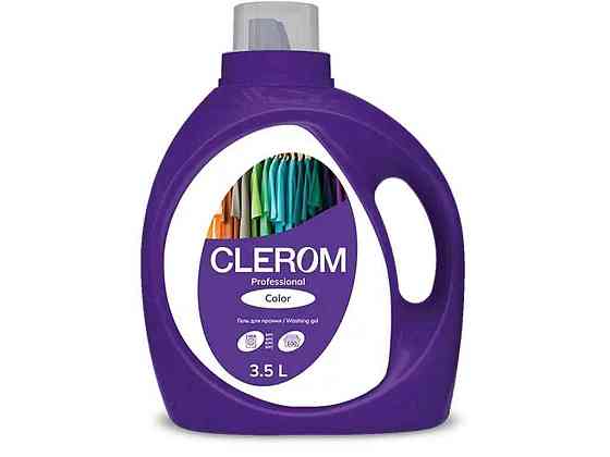 Гель для стирки 3,5л Professional Color ТМ CLEROM Киев