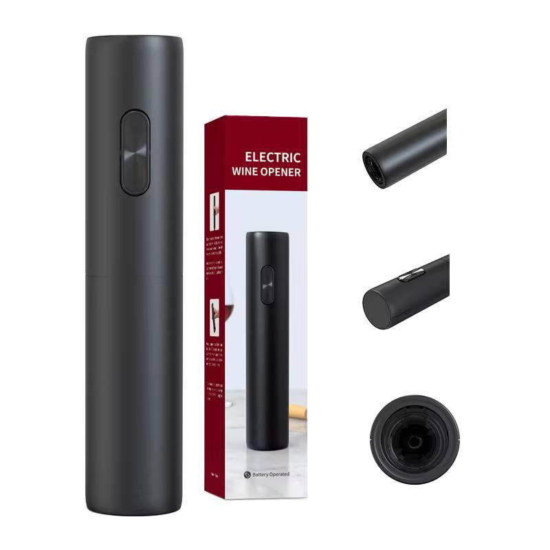 Штопор электрический на батарейках автоматический для вина електроштопор портативный черный ,размер 48х231 мм Кам'янець-Подільський - фото 1