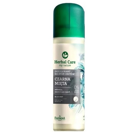 Дезодорант для ног и обуви Черная Мята Farmona Herbal Care 150 мл Винница - изображение 1