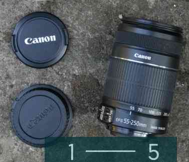 Теле- Объектив CANON Zoom Lens EF-S 55-250mm. 4-5.6 IS II ( Стабилизатор) Киев