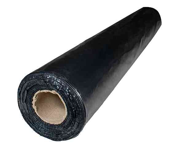 Плівка 30 мікрон 0,8*500м чорна для мульчування полуниці Дніпро