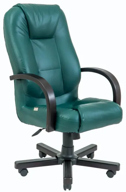 Офисное Кресло Руководителя Richman Seville Fly 2215 Wood М2 AnyFix Зеленый Киев - изображение 1