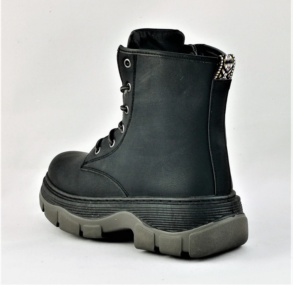 Зимові напівчоботи Жіночі з Хутром Черні (розміри: 36) - 03-1 Дніпро - фото 3