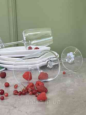 Келих для вина "Джіада Кристал" 400 мл 102-1278 прозорий для дому та ресторану Київ