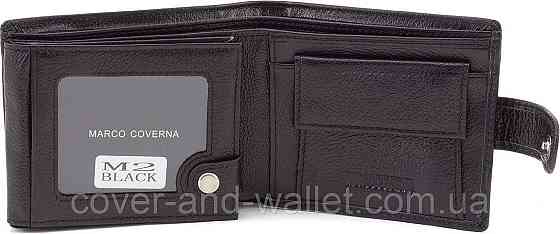 Чоловічий шкіряний гаманець з блоком для документів Marco Coverna Київ