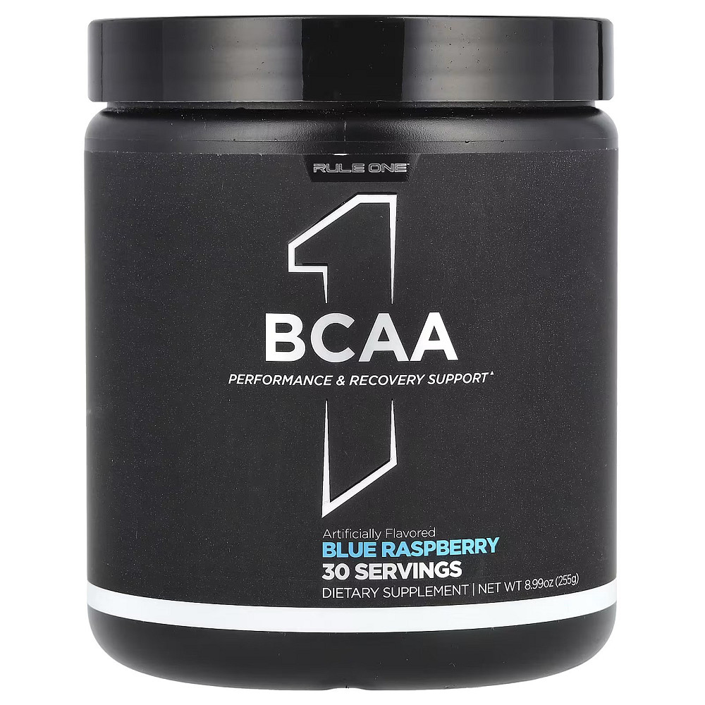 Комплекс амінокислот Rule One BCAA 255 г, Blue Raspberry Луцьк - фото 1