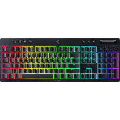 Клавіатура Razer BlackWidow V4 Low-Profile Wireless/Bluetooth/USB Yellow switch UA Black (RZ03-05271500-R3M1) Вінниця - фото 1