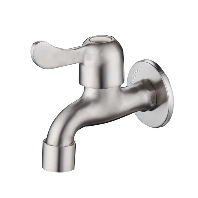 Кран для холодної води MIXXUS BIB-01 1/2 з нержавіючої сталі SUS304 (MI7101) Чернівці - фото 1