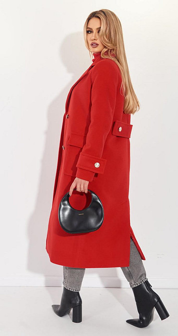 Червоне пальто (44) Київ - фото 8