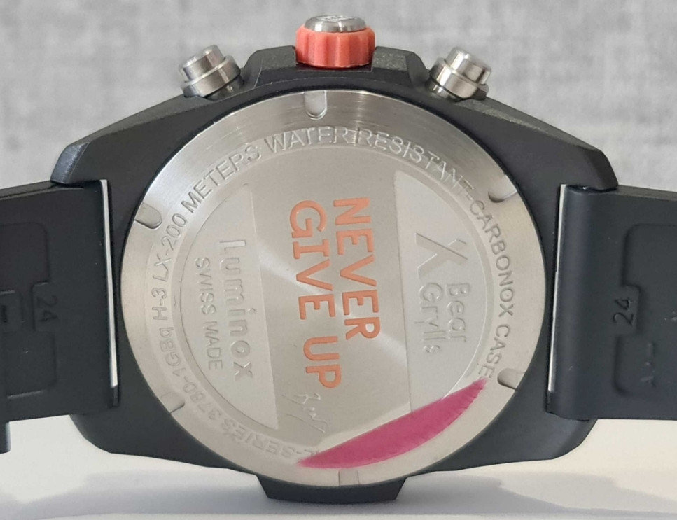 Мужские часы времени Luminox 3782 Bear Grylls 45mm Carbon Triririum. Киев - изображение 4