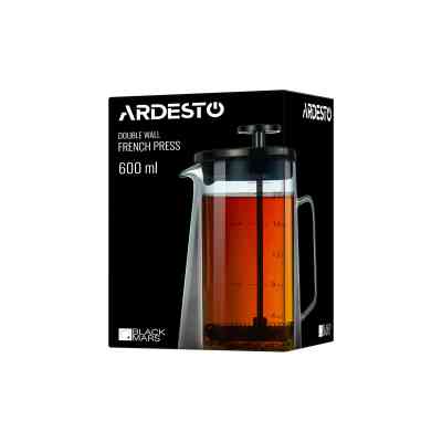 Френч-прес Ardesto Black Mars 600 мл (AR1906DW) Вінниця