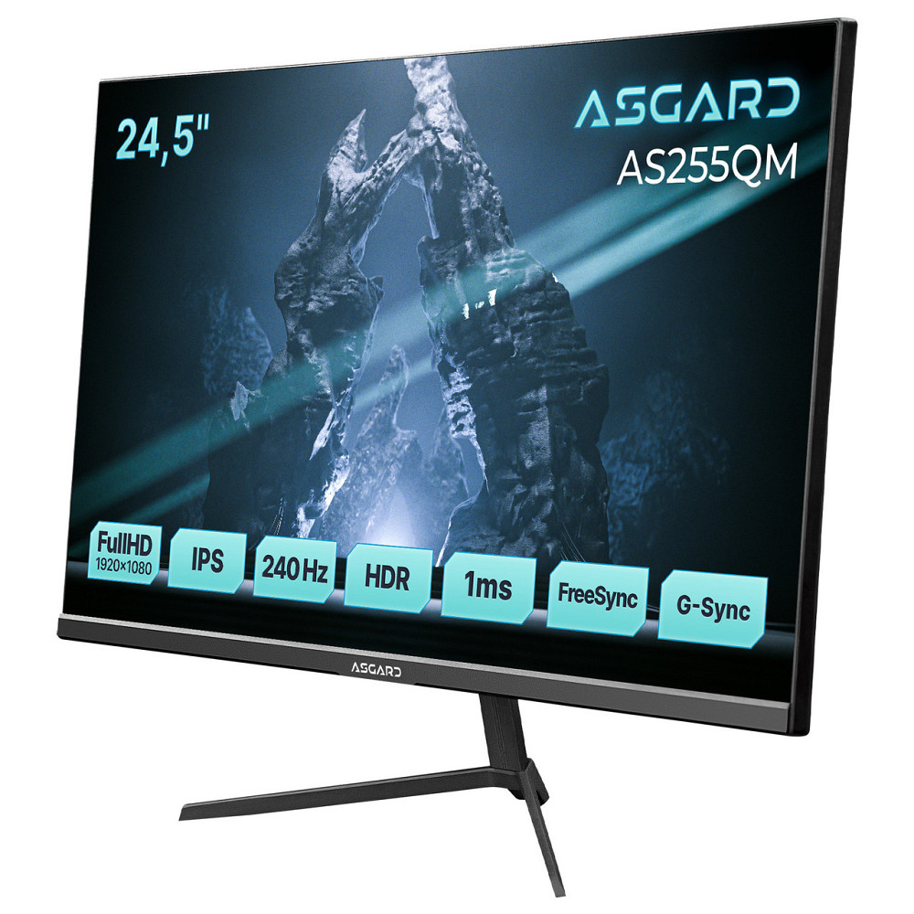 Монитор ASGARD Gaming 24.5" AS255QM IPS Black 240Hz ( 15832 ) Харків - фото 2