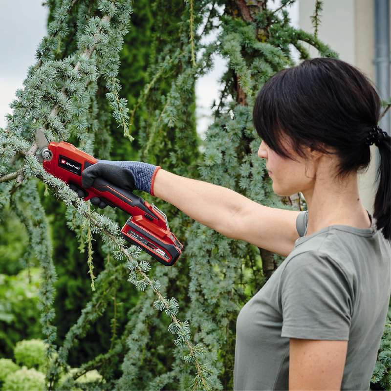 Секатор аккумуляторный Einhell GE-LS 18 Li-Solo (без АКБ и ЗУ) : 18B, 28мм толщины, 0.9 кг (3408300) Киев - изображение 4