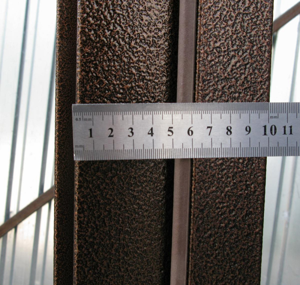 Двері металеві  Redfort - Серія Метал/Метал + притвор комплектація Оптима плюс, колір Мідний антік Київ - фото 3