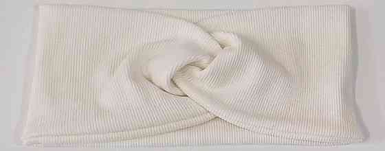 Повязка на голову женская молочная Киев