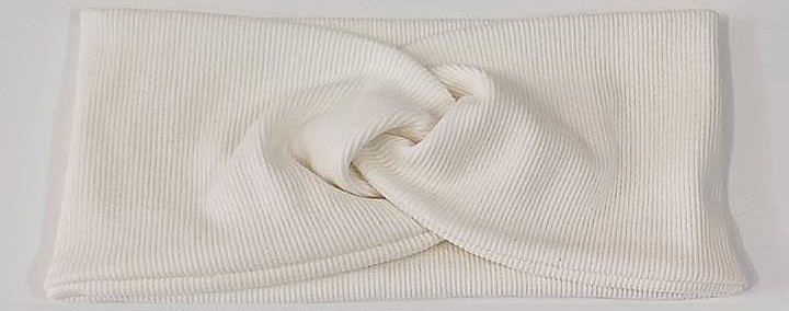 Повязка на голову женская молочная Киев - изображение 1