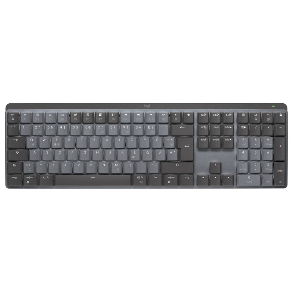 Клавіатура бездротова Logitech MX Mechanical Graphite Clicky (920-010759) Сірий Харьков - изображение 1