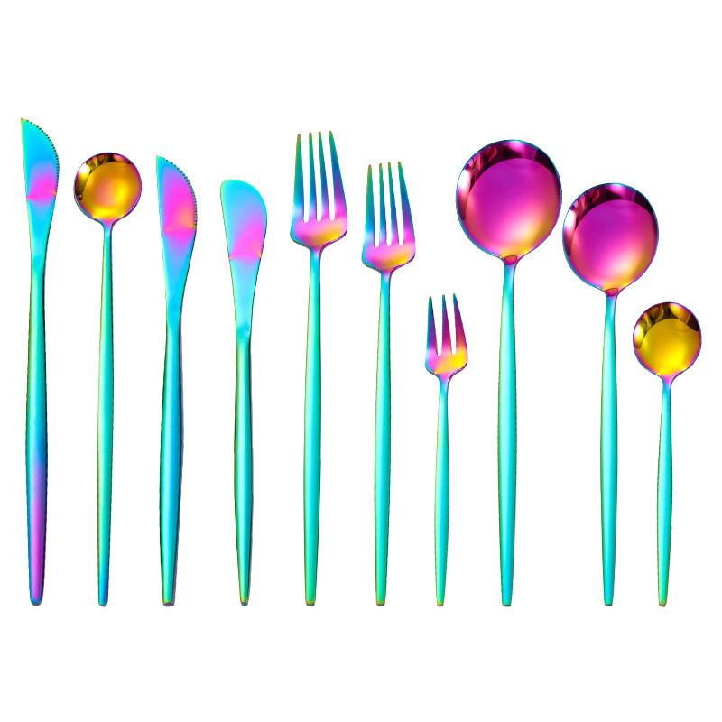 Набор столовых приборов хамелеон на 6 персон, 24 предмета Киев - изображение 1