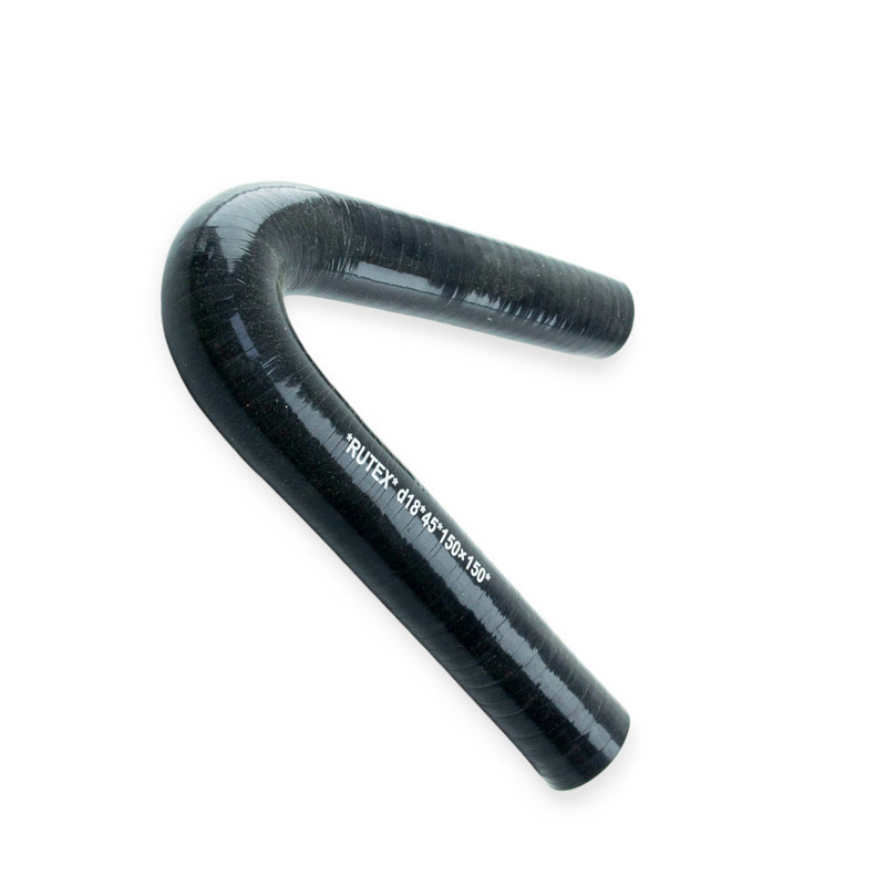 Патрубок универсальный угол d-18 L-150*150 45град. силикон Мукачево - изображение 1