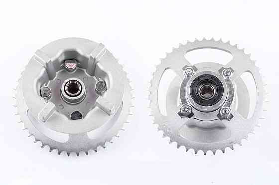 Демпфер заднего колеса мотоцикл 125J (+подшипник, втулка, сальник, зв. 428-43T) Мукачево