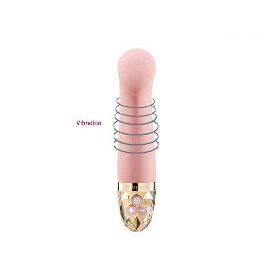 Вібратор для точки G Mystim Right on Ron Rose, 8 режимів, дуже потужний Sex Aura Київ