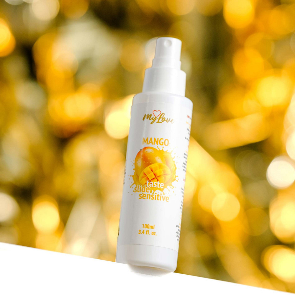 Інтимний гель-лубрикант - MyLove Taste Slide Sensitive Mango, 100 мл Sex Aura Київ - фото 3