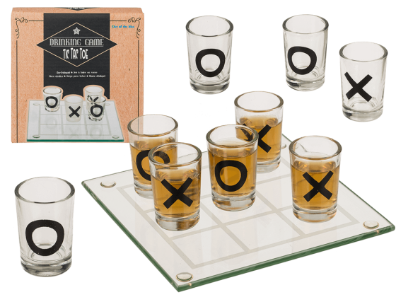 Гра Drinking Game Tic Tac Toe, 9 шт. Sex Aura Київ