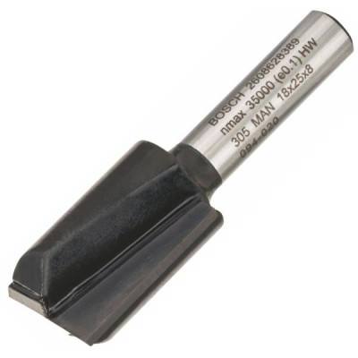 Фреза Bosch Professional пазовая с двумя лезвиями, Std, S8, D18, L25 (2.608.628.389) Винница - изображение 1