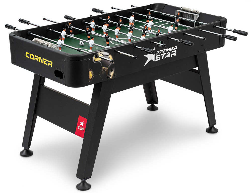 Настільний футбол Hop-Sport Corner чорно-золотистий Київ - фото 3