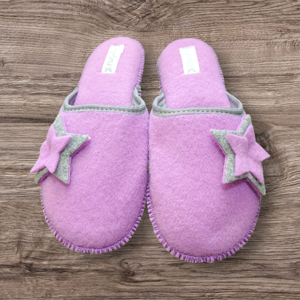 Войлочные тапочки женские паркетные PaGo 