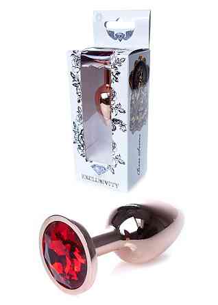 Анальная пробка -Jewellery Red Gold PLUGRed Sex Aura Киев
