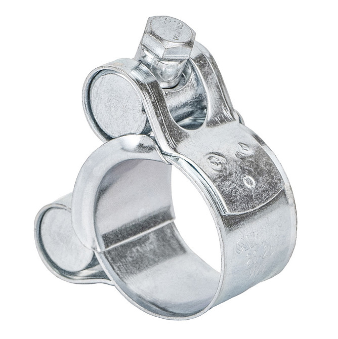 Хомут силовий оцинкований 18 мм Ø23-25 мм (КРАТНО 10шт) SIGMA (2509051) Київ - фото 4