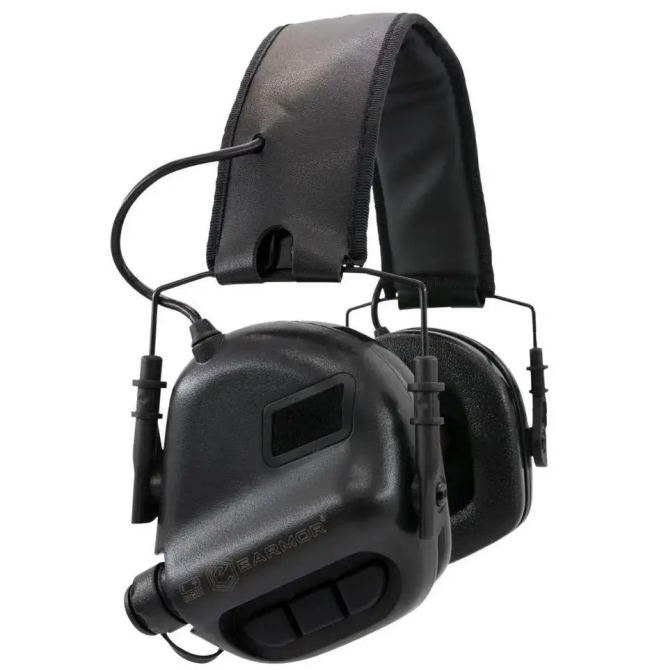 Тактические активные наушники Earmor М32 + крепление чебурашка OPS Core Черный Винница - изображение 4