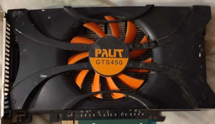 Відеокарта Palit PCI -Ex GeForce GTS 450 512Gb. GDDR5. Київ - фото 1