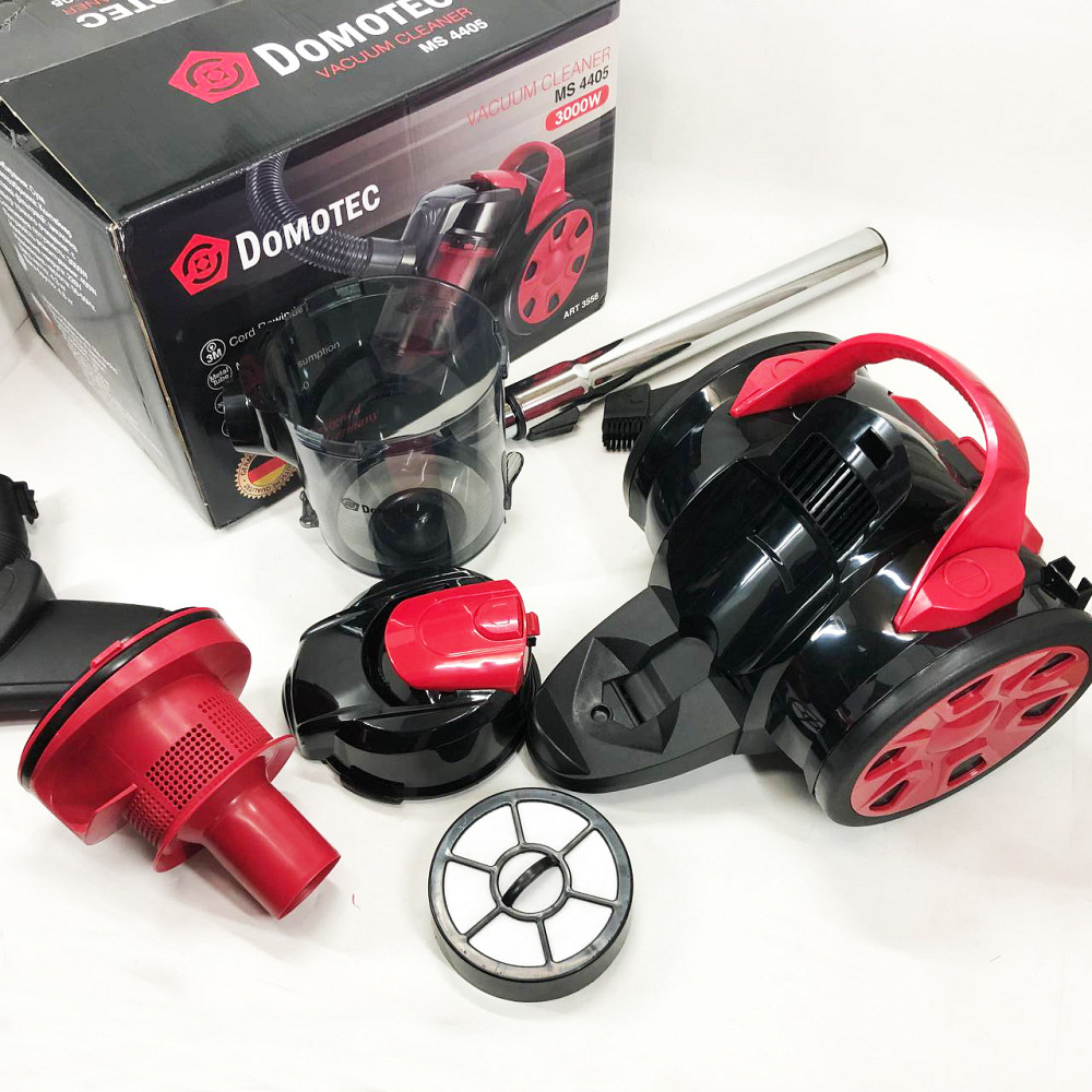 Контейнерний пилосос з турбо щіткою Domotec MS-4405 3000 Вт, Надійний пилосос для квартири YZ-77 Львів - фото 13