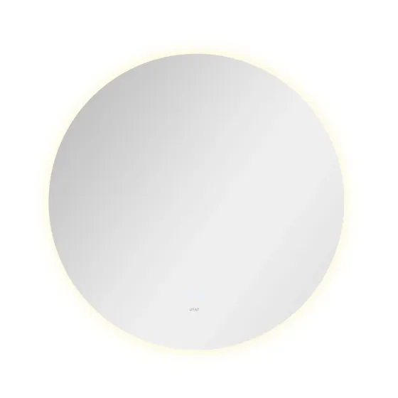 Дзеркало Qtap Taurus R600 з LED-підсвіткою Touch, з антизапотіванням, з димером, рев. темп. кольору (3000-6500 K) QT2478R607 Київ