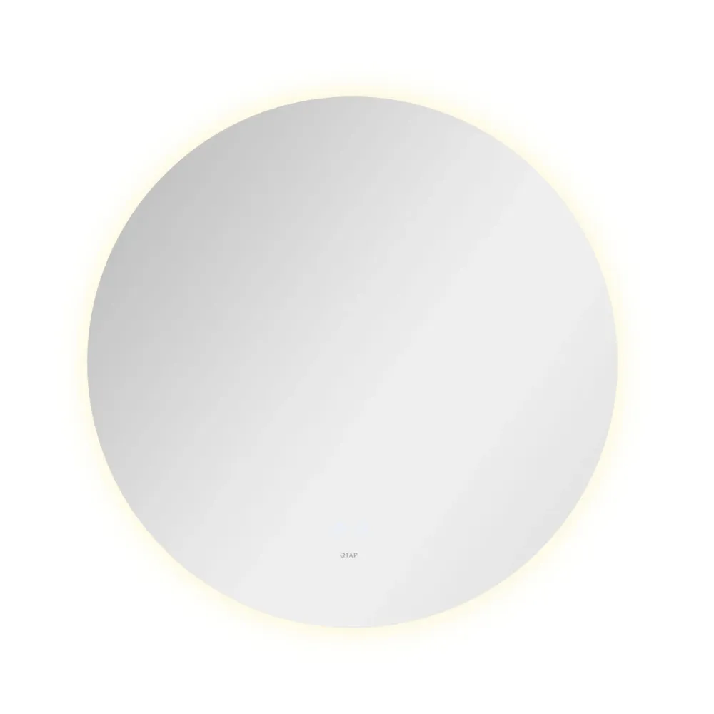 Дзеркало Qtap Taurus R600 з LED-підсвіткою Touch, з антизапотіванням, з димером, рев. темп. кольору (3000-6500 K) QT2478R607 Київ - фото 6