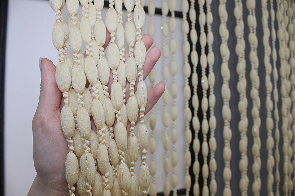 Штори-нитки "Шиніл" з люрексом Кремовий 300х300см 1 шт (61-046) Київ - фото 5