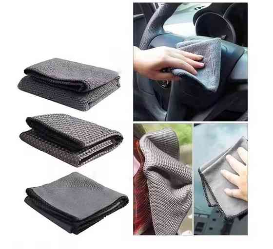 Набір для мийки та полірування авто 9 в 1. Набір пристосувань для догляду за автомобілем, мікрофібра для машини Кам'янець-Подільський