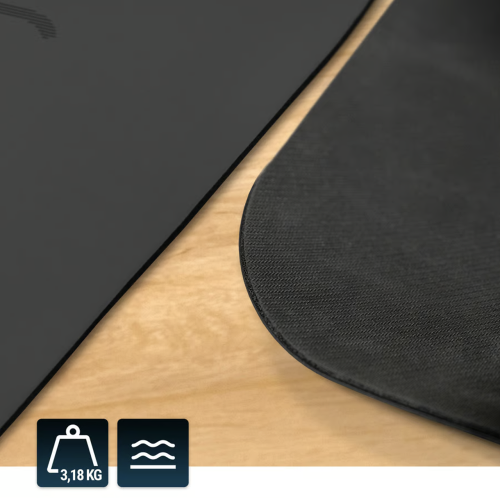 Йога-мат Hop-Sport PU 0,5см 183 x 68см HS-P005GM чорний Київ - фото 8