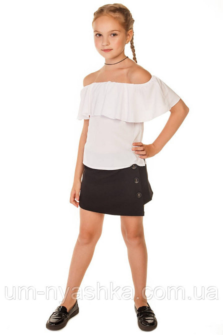 Школьная блузка короткий рукав р.134-146 Кривой Рог - изображение 7