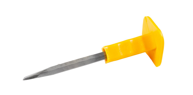 MASTERTOOL Зубило будівельне MASTERTOOL з захисною ручкою TPR 250х16х22 мм 03-0250 Киев - изображение 1