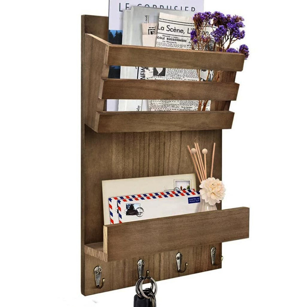 Ключниця дерев'яна "Новада" сепія Миколаїв - фото 1