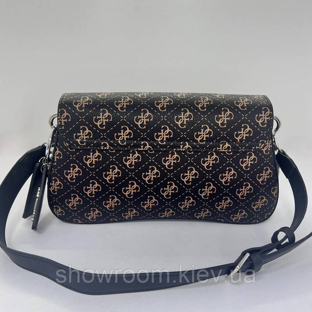 Жіноча сумочка на плече Guess (813019) brown Київ - фото 2