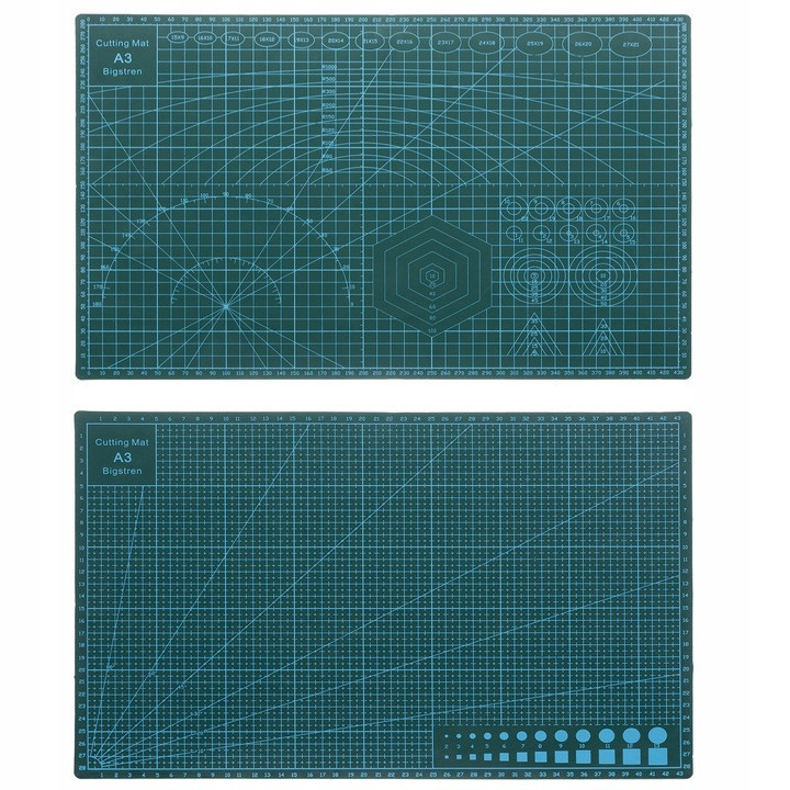Коврик двусторонний А3 для ручной резки самовосстановительный Bigstren (19344) Нововолынск - изображение 2