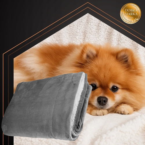 Двустороннее одеяло теплое 200х150 см Ruhhy (26292) Тёмно-серое Нововолынск - изображение 4