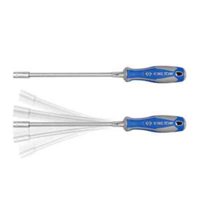 Отвертка KING TONY торцевая 6 мм, 300 мм, гибкая, для хомутов (1453-06) Винница